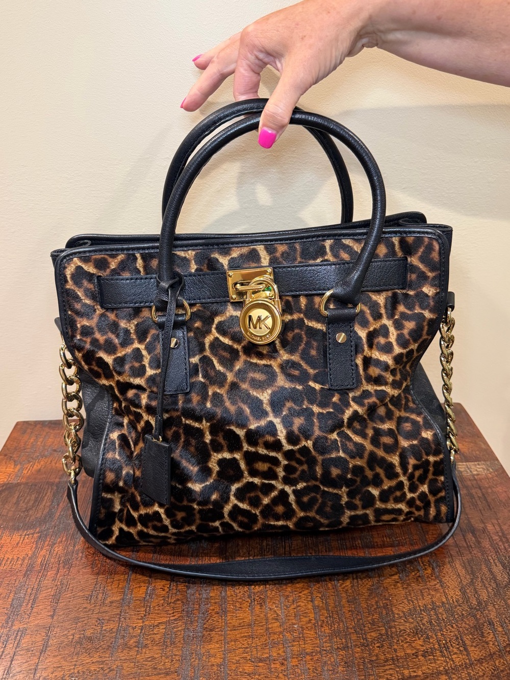 Michael Kors Leopard Purse